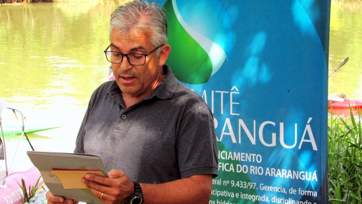 Passeio de barco encerra Semana da Água do Comitê Araranguá